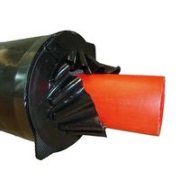 Langmatz Schutzrohrabdichtung EK 186 mit Kabuflex-Rohr Langmatz Schutzrohrabdichtung EK 186 mit Kabuflex-Rohr